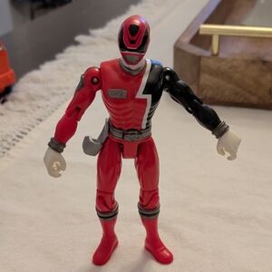 Power Ranger Red and Black Action Figure
